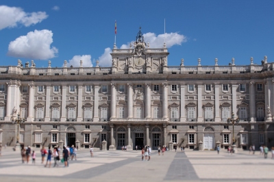 Königsresidenz Palacio Real (Madrid) (Alexander Mirschel)  Copyright 
Información sobre la licencia en 'Verificación de las fuentes de la imagen'